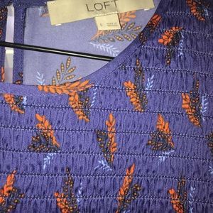 Ruffle sleeve loft top